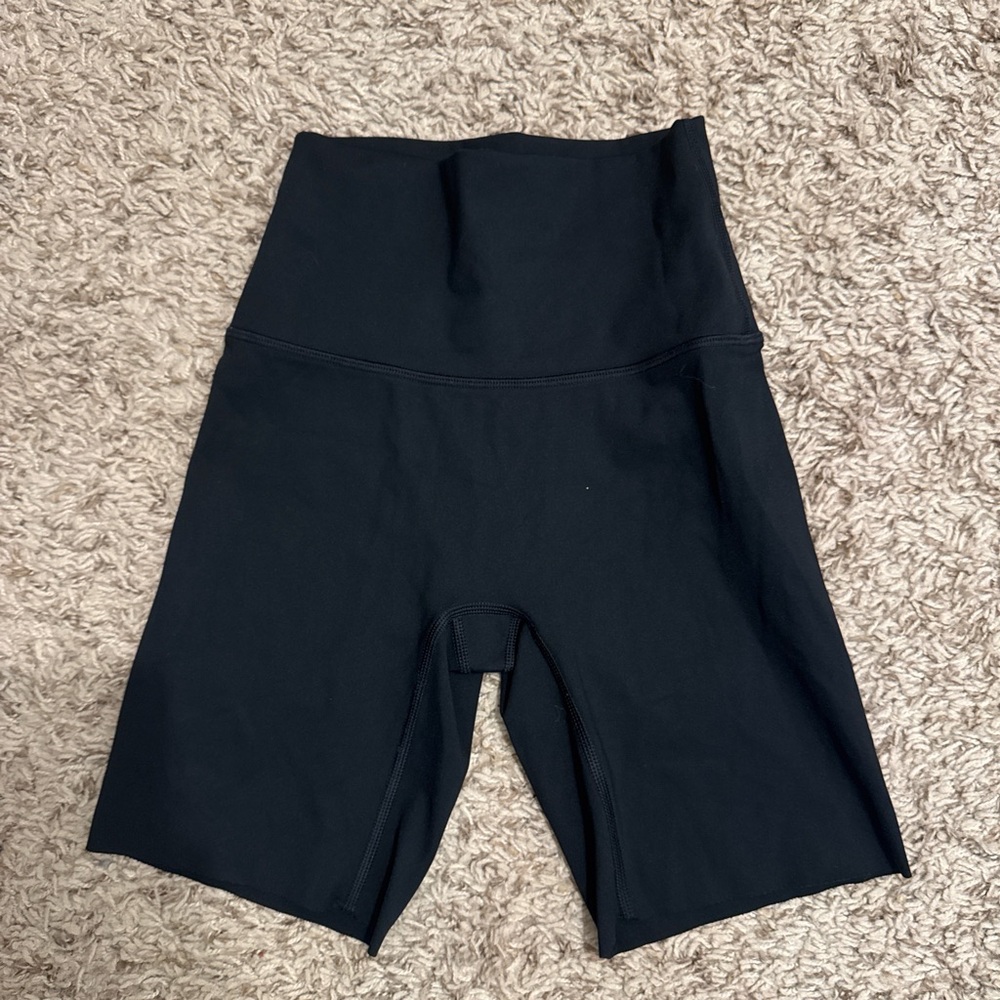 Aerie Black High-Waisted Bike Shorts